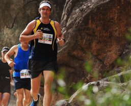 Trail run_Batty sets the pace