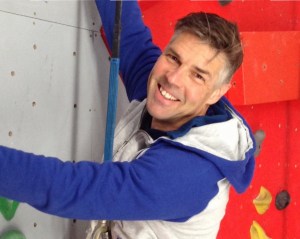 Rick Perry, owner of Rock It Climbing, located at 54 Bathurst Street, Hobart.