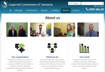 The new Legal Aid Commission website