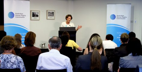 Senator the Hon. Michaelia Cash, Minister Assisting the Prime Minister for Women speaking at the 2014 International Women's Day.