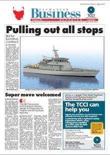 The August 2015 edition of the Tasmanian Business Reporter is now available. Click on the image to read all the latest business news from around Tasmania.  