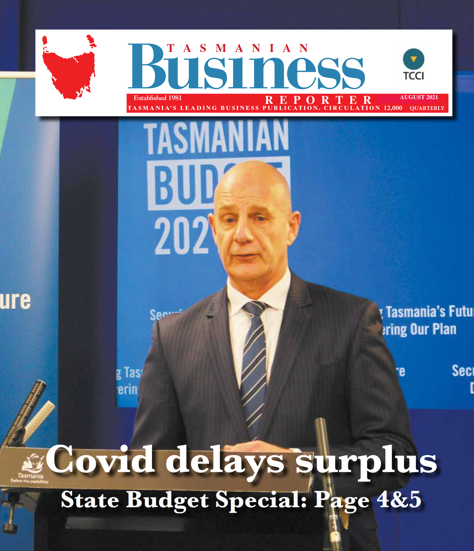 Tbr August 2021 Final Low Res 001 Tasmanian Business Reporter